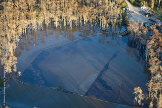 Illustration for article titled The Bayou Corne Sinkhole: A massive oil and gas disaster you’ve probably never heard of